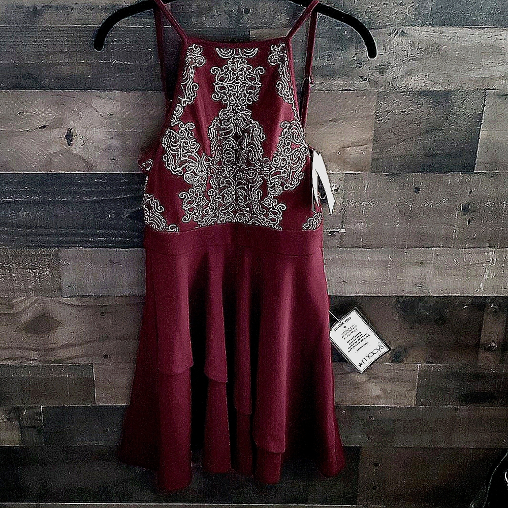 MUST SELL TODAY!!!! NWT Speechless Burgundy Dress Size 3